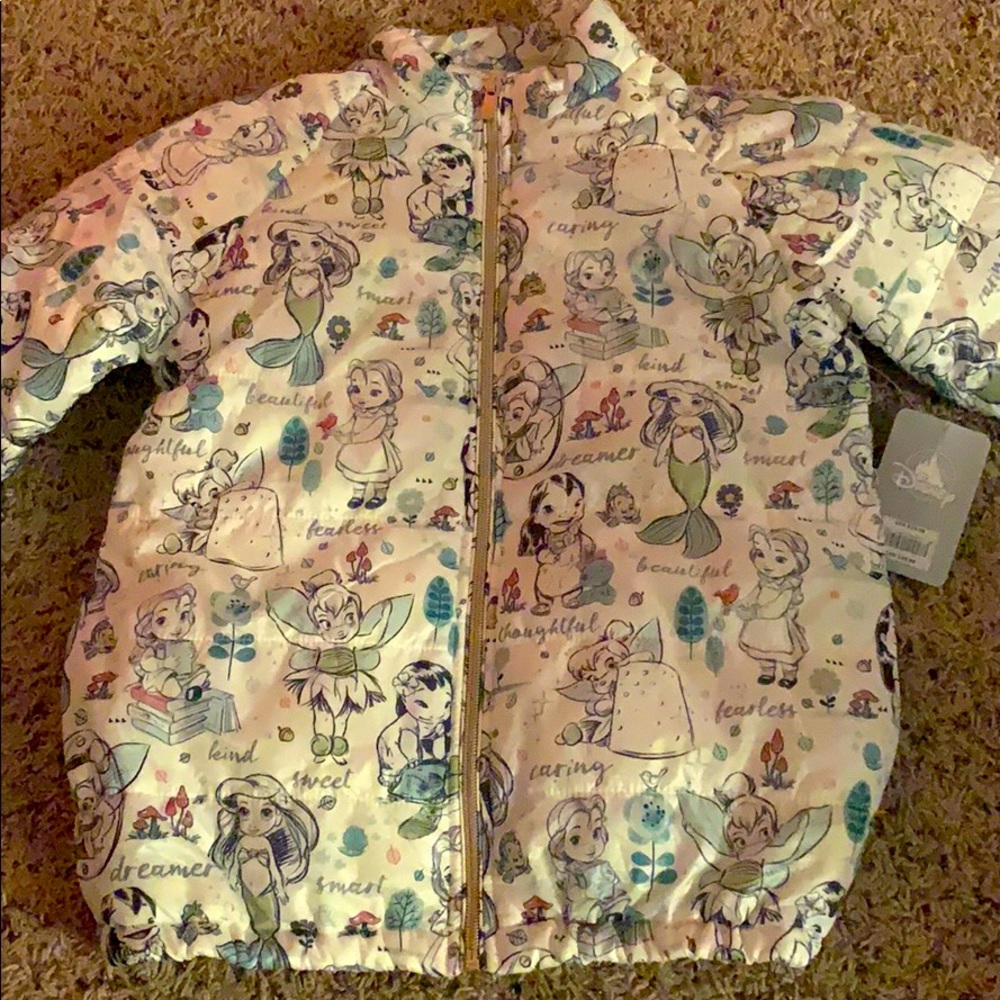 Girls 9/10 Disney Animator jacket EUC